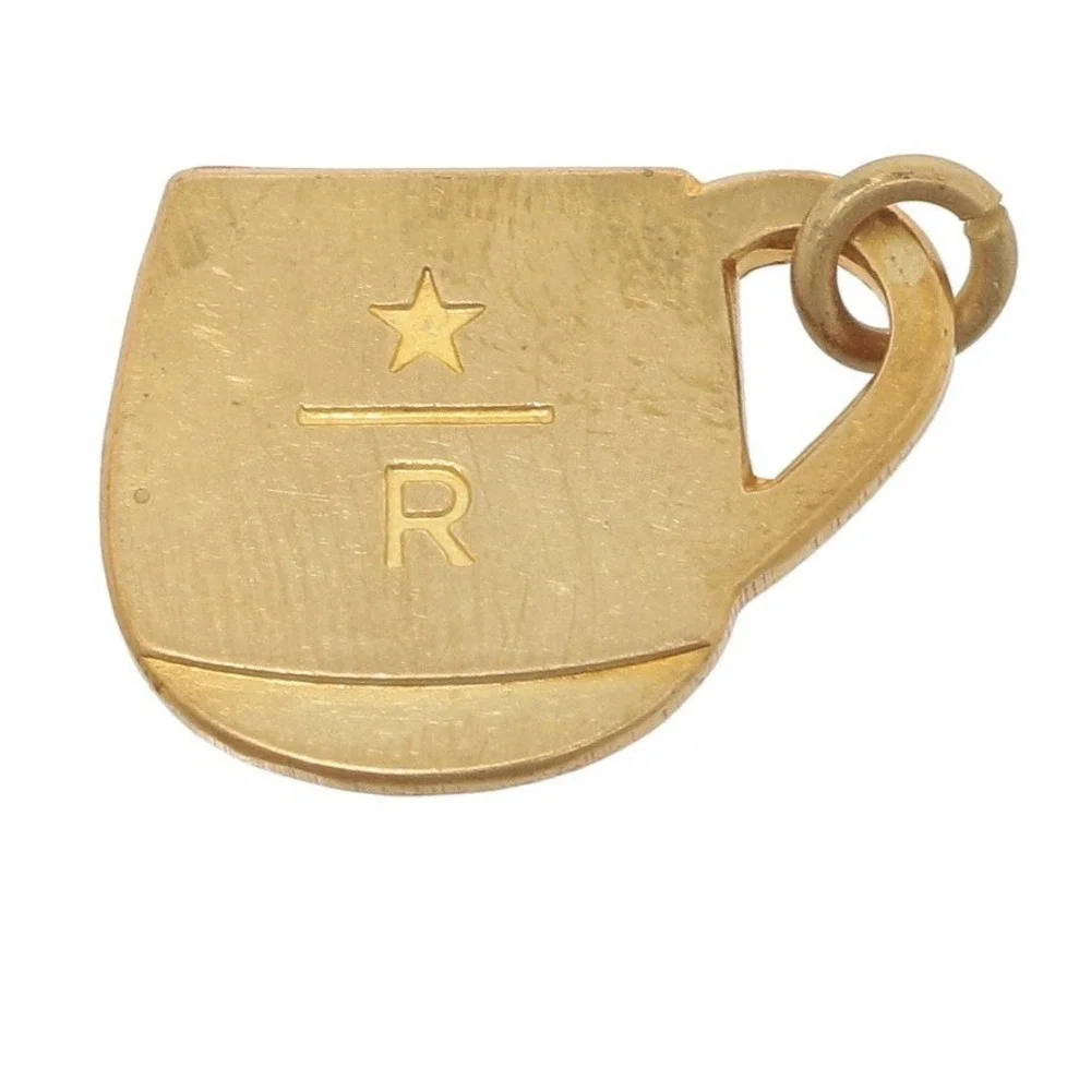 TRAVELER'S notebook Starbucks Reserve Tokyo Brass Tag Mug Charm Limited JAPAN